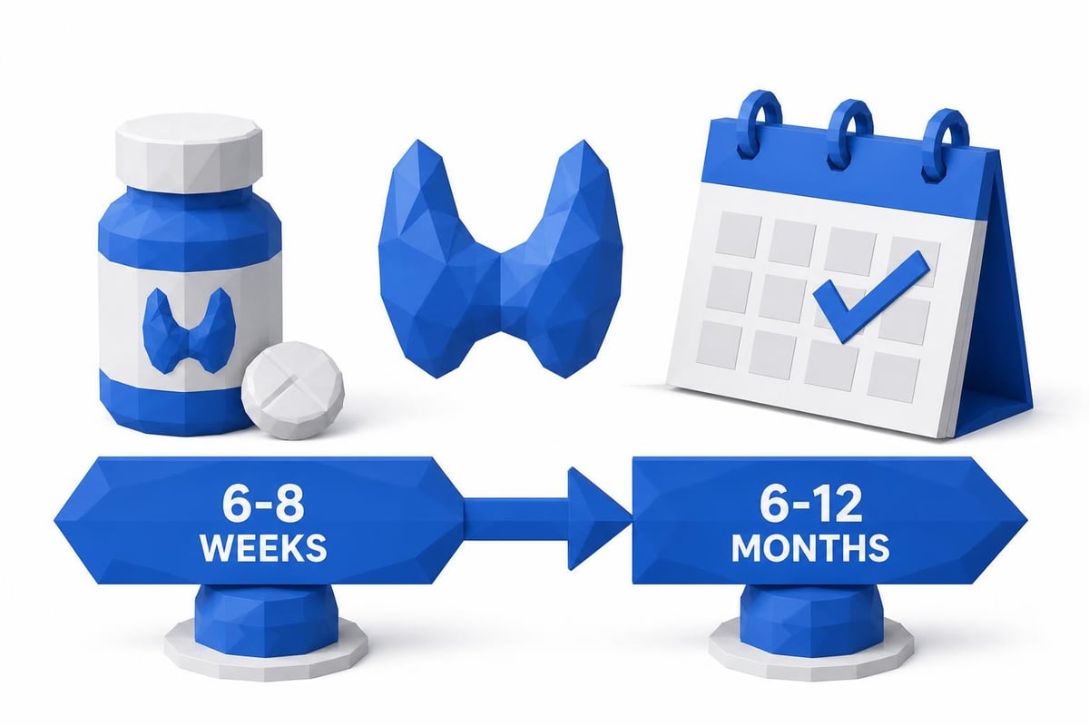 Thyroid testing timeline