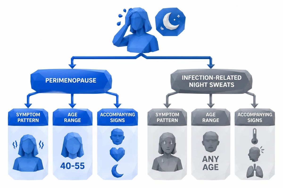 Perimenopause versus infection diagnostic criteria