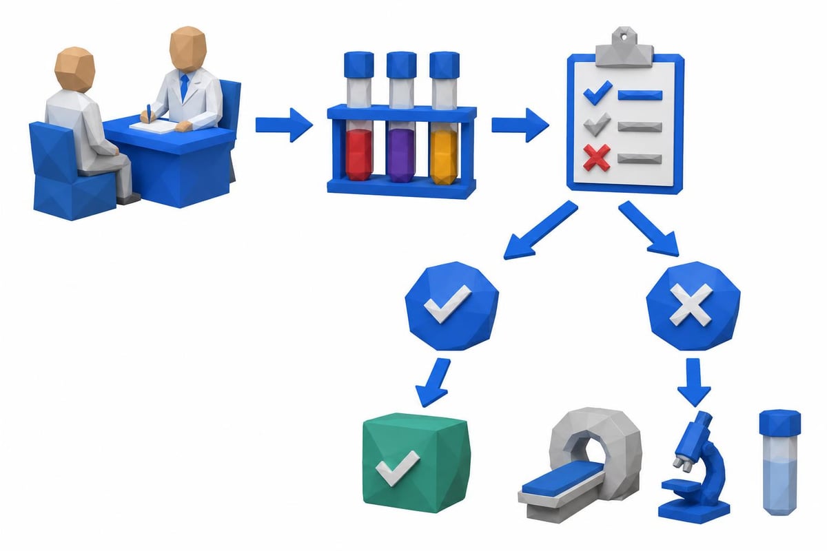 Testing workflow flowchart