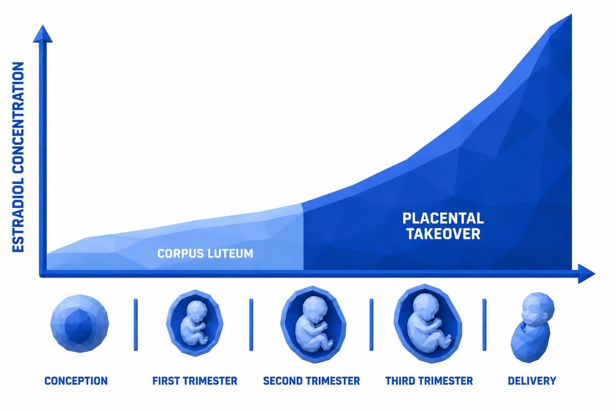 Pregnancy estradiol progression