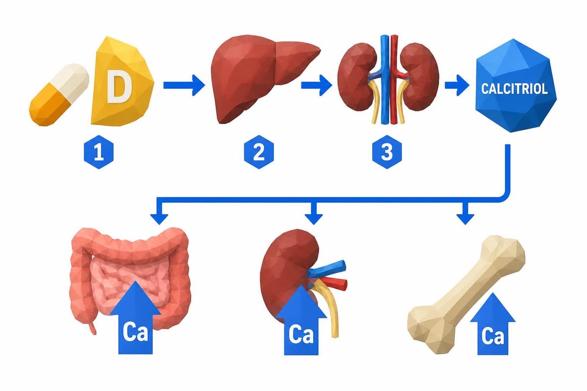 Vitamin D metabolism pathways