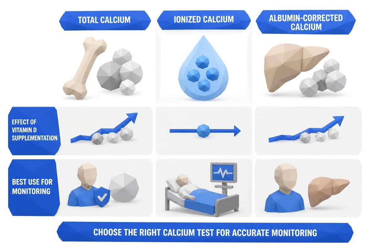 Calcium test types comparison