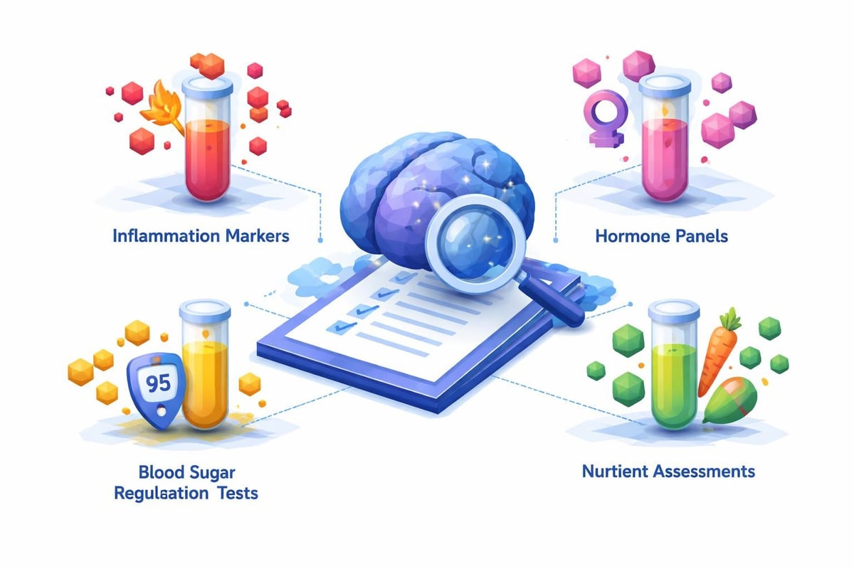 Advanced brain fog testing markers