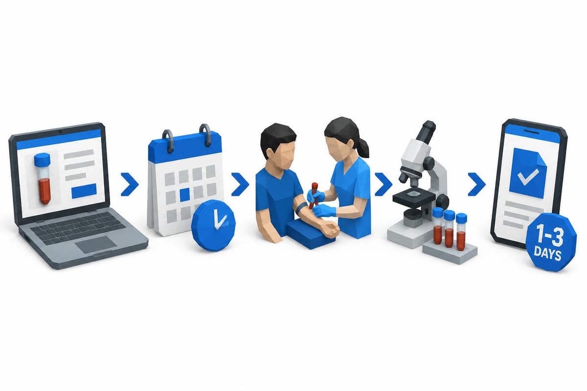 Test ordering process