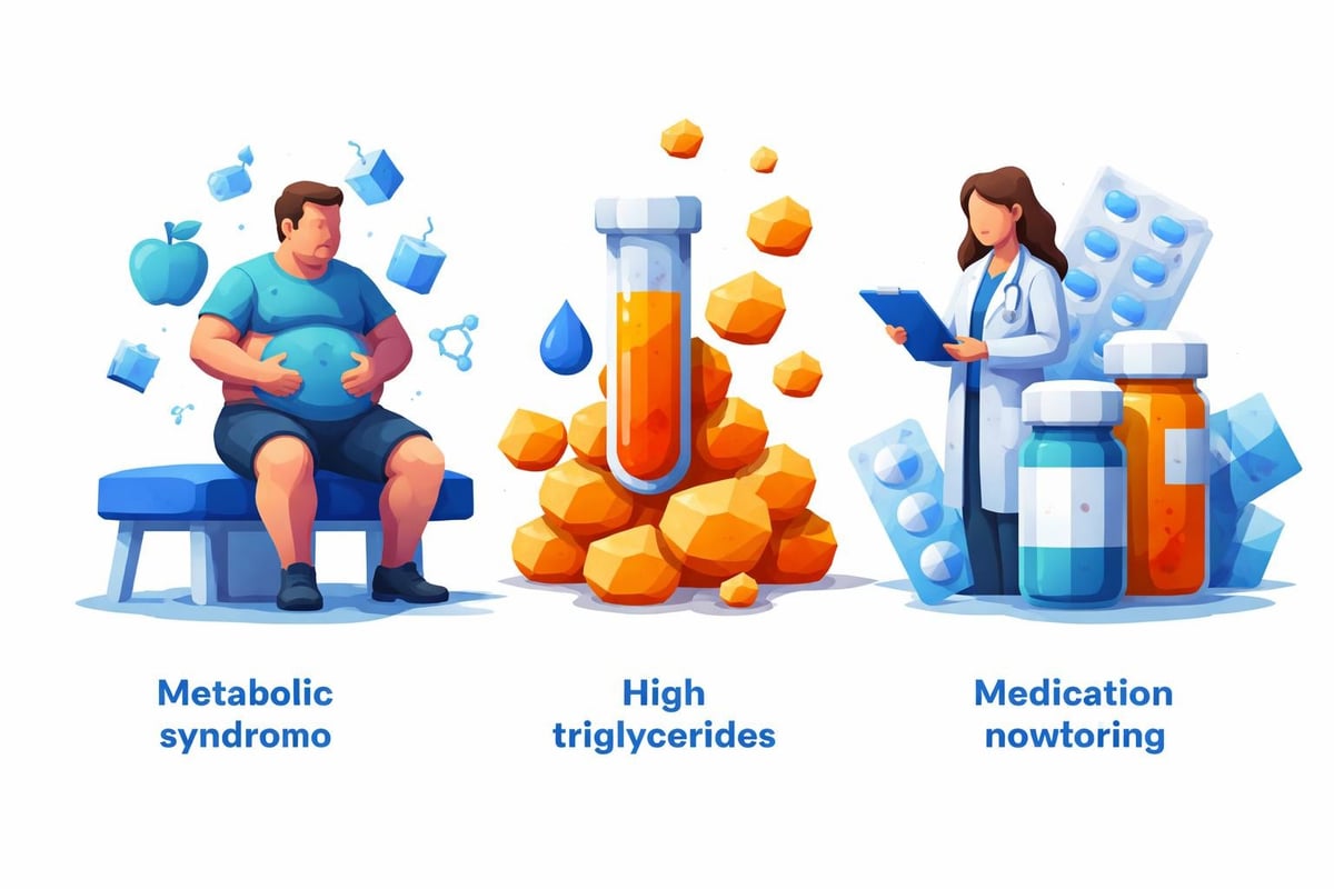 Scenarios requiring ApoB testing