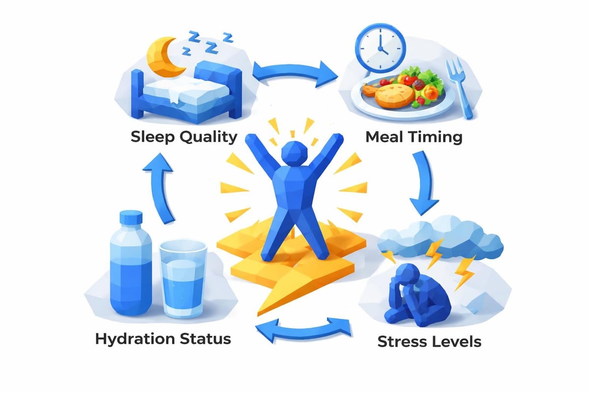 Lifestyle factors causing low energy