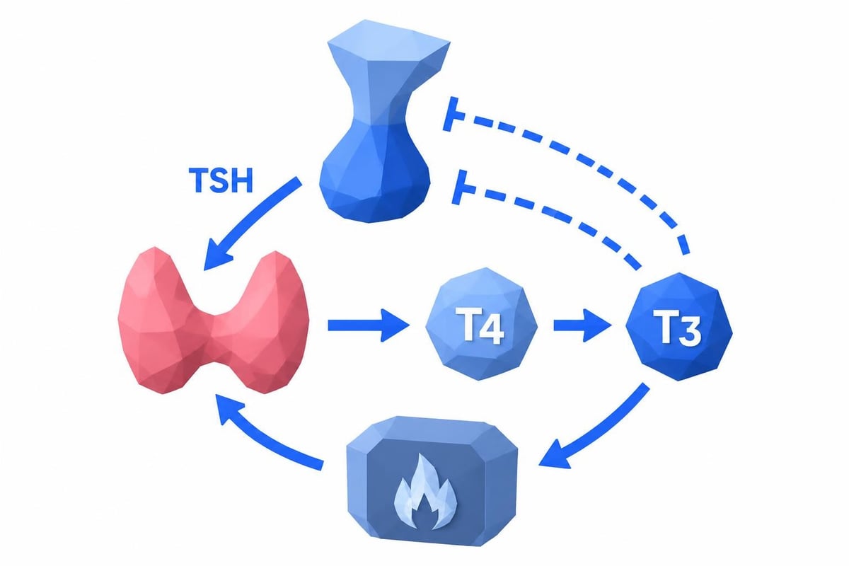 TSH and thyroid hormone relationship