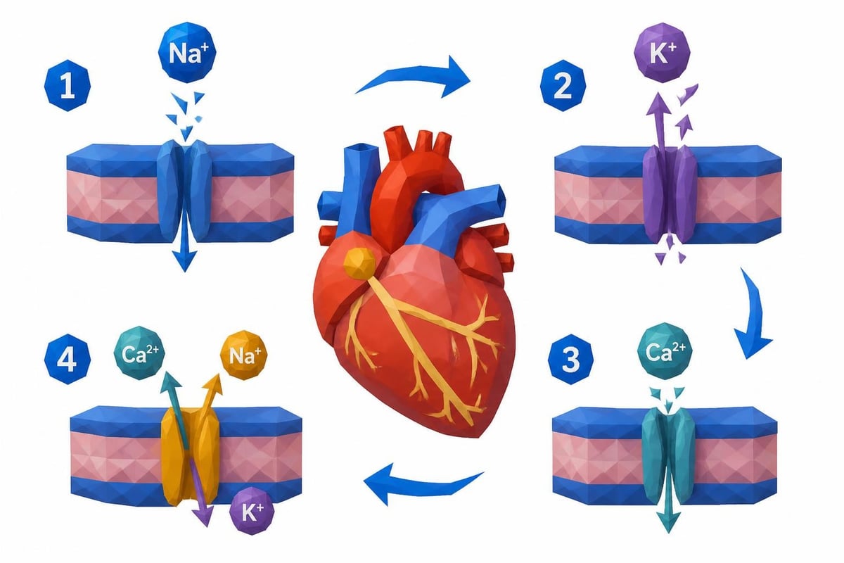 Electrolyte regulation of heart rhythm