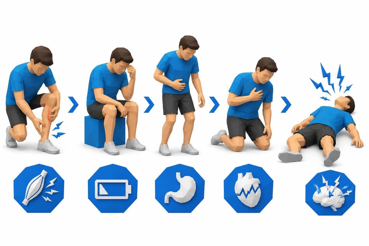 Electrolyte symptoms across body systems