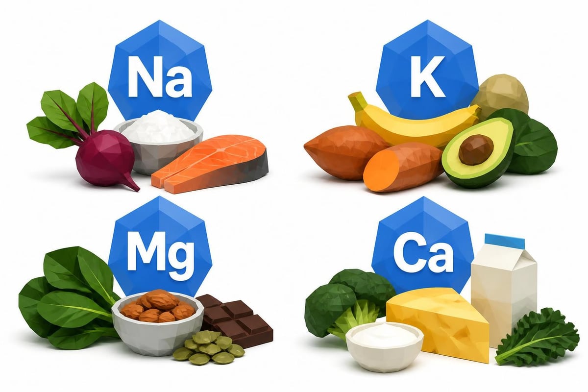 Food sources for electrolyte balance