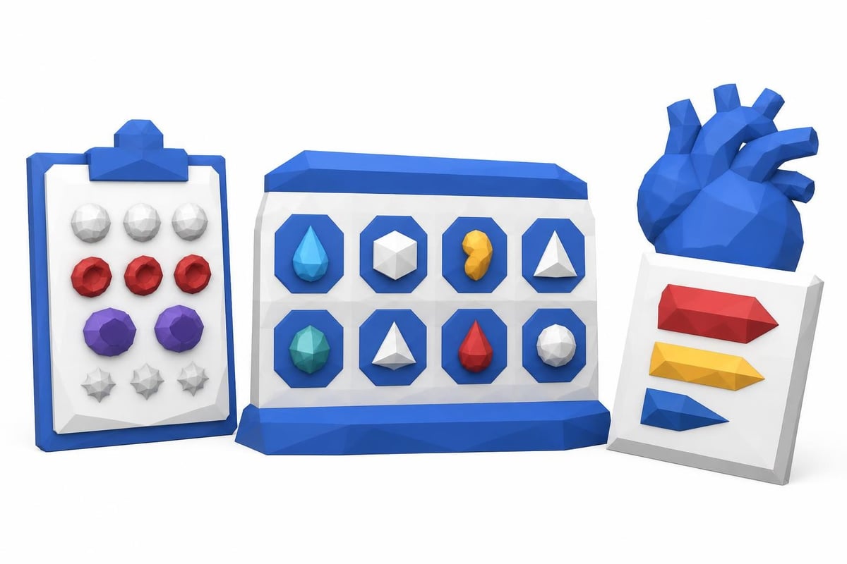 Basic wellness panel components