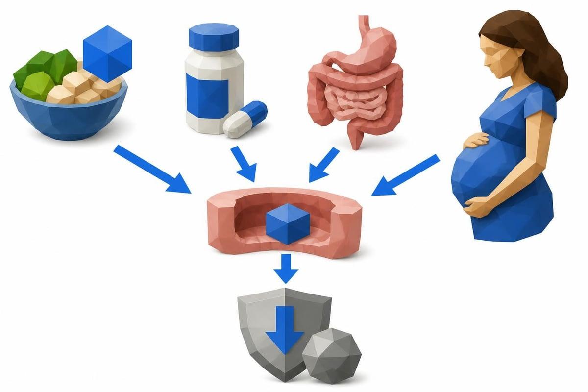 Factors affecting zinc absorption