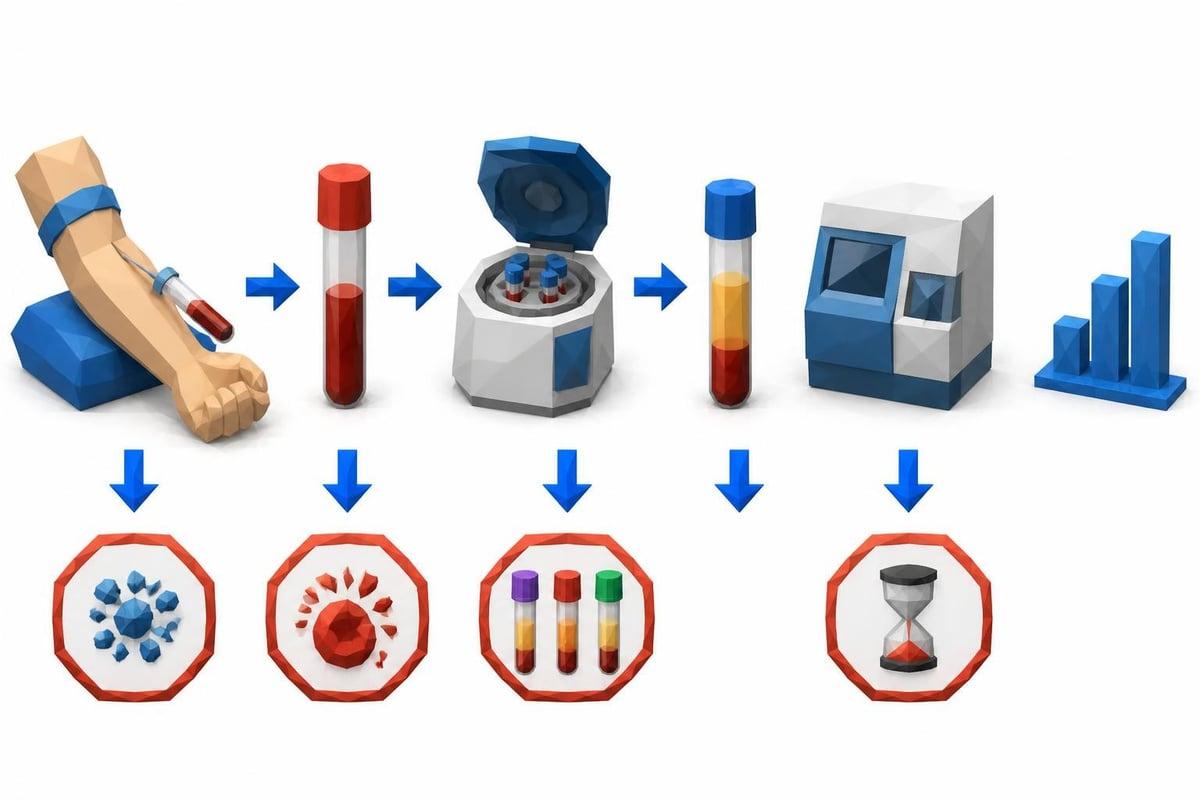Pre-analytical factors in zinc testing