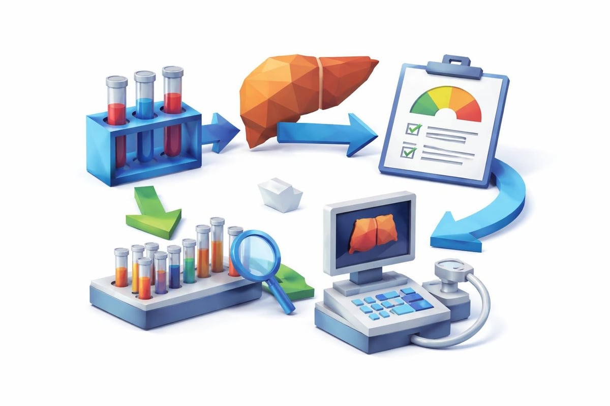 Fatty liver test progression