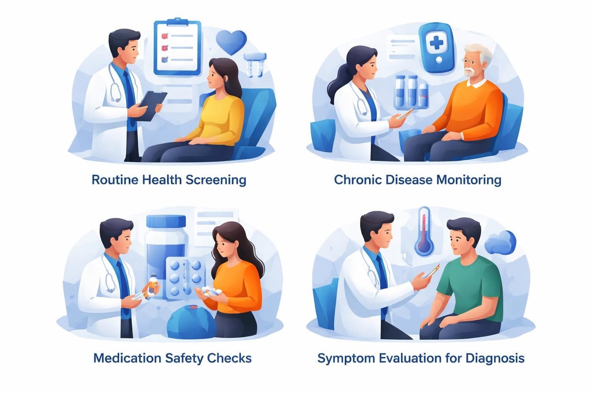 CMP testing applications