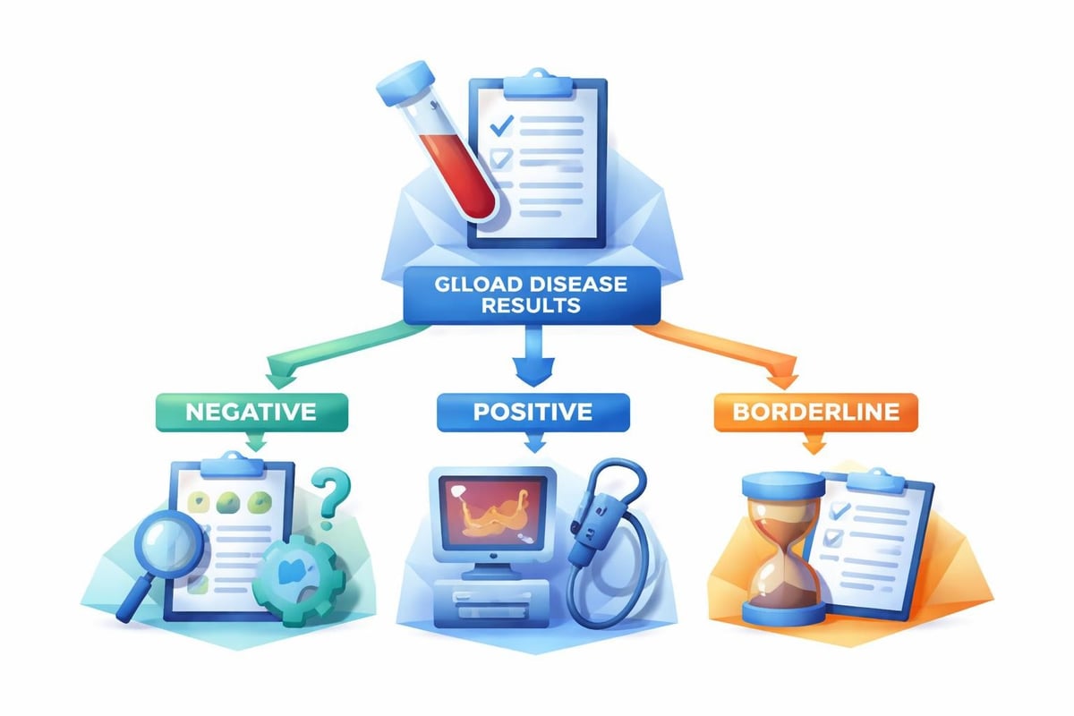 Blood test results interpretation