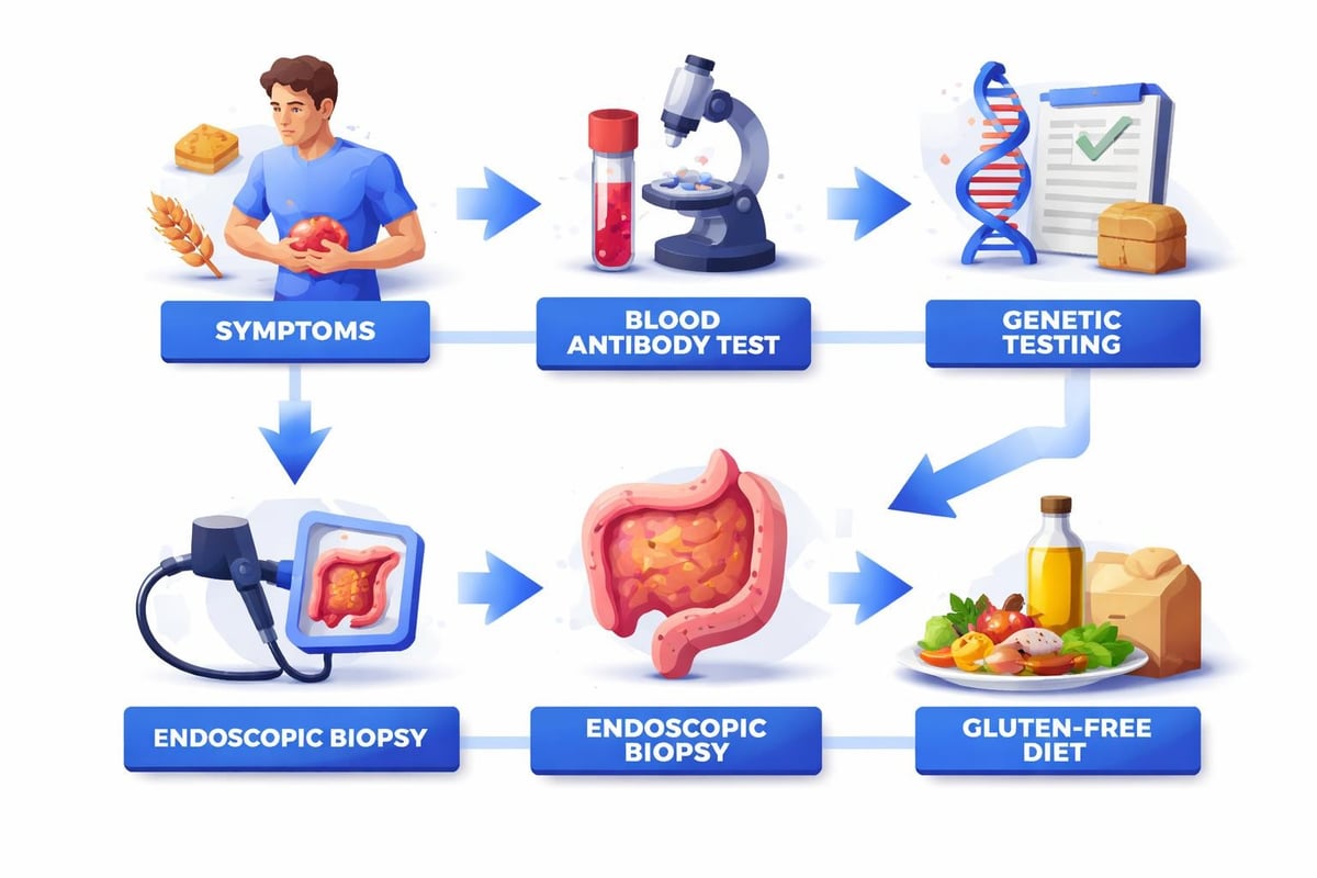 Celiac diagnosis pathway