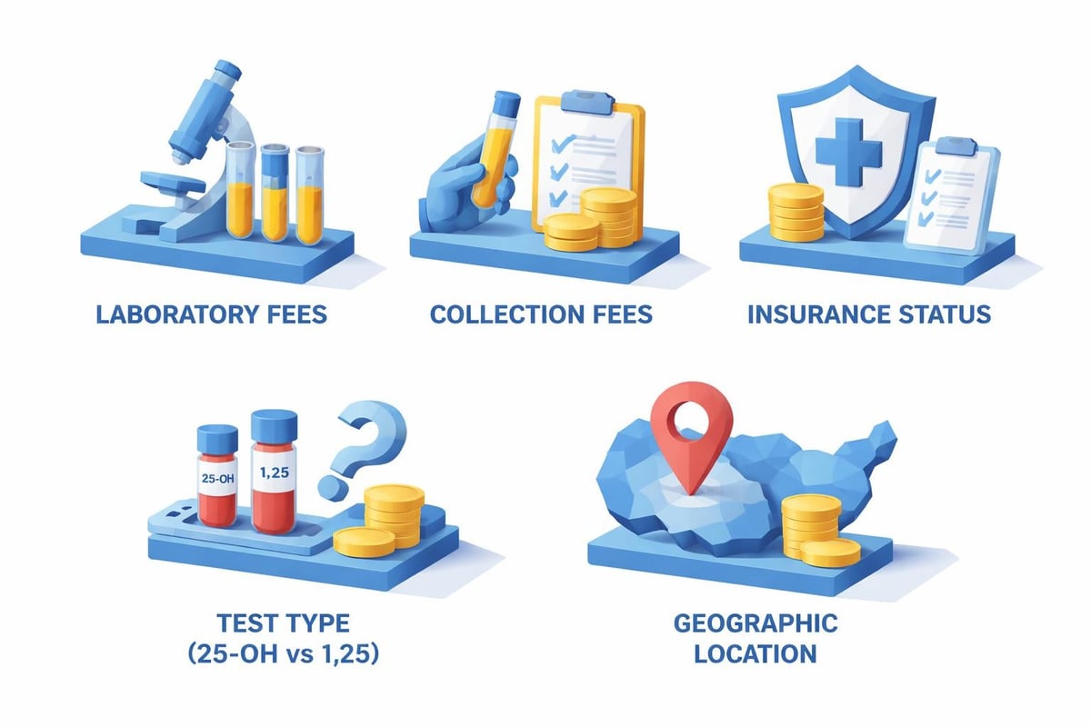 Factors affecting vitamin D test pricing