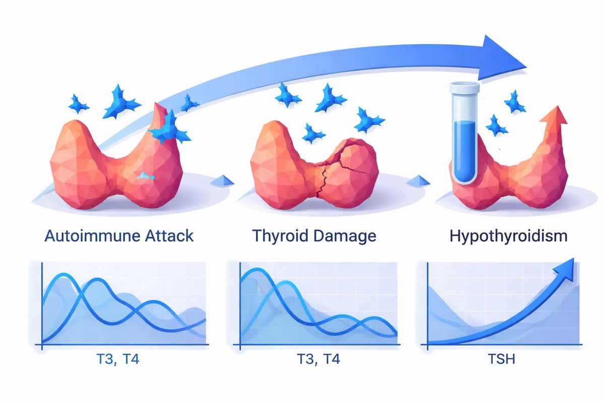 Hashimoto's progression timeline