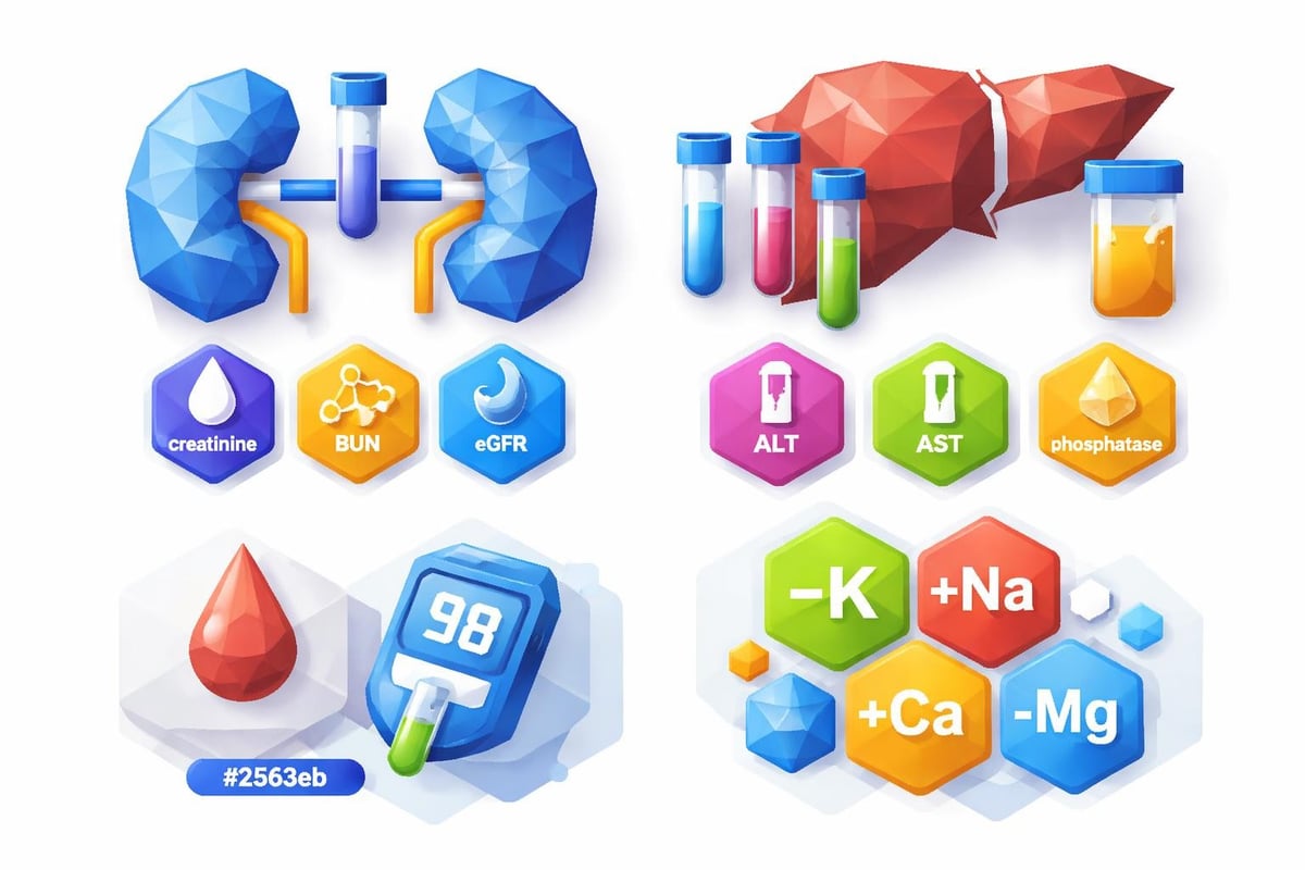 Metabolic panel interpretation