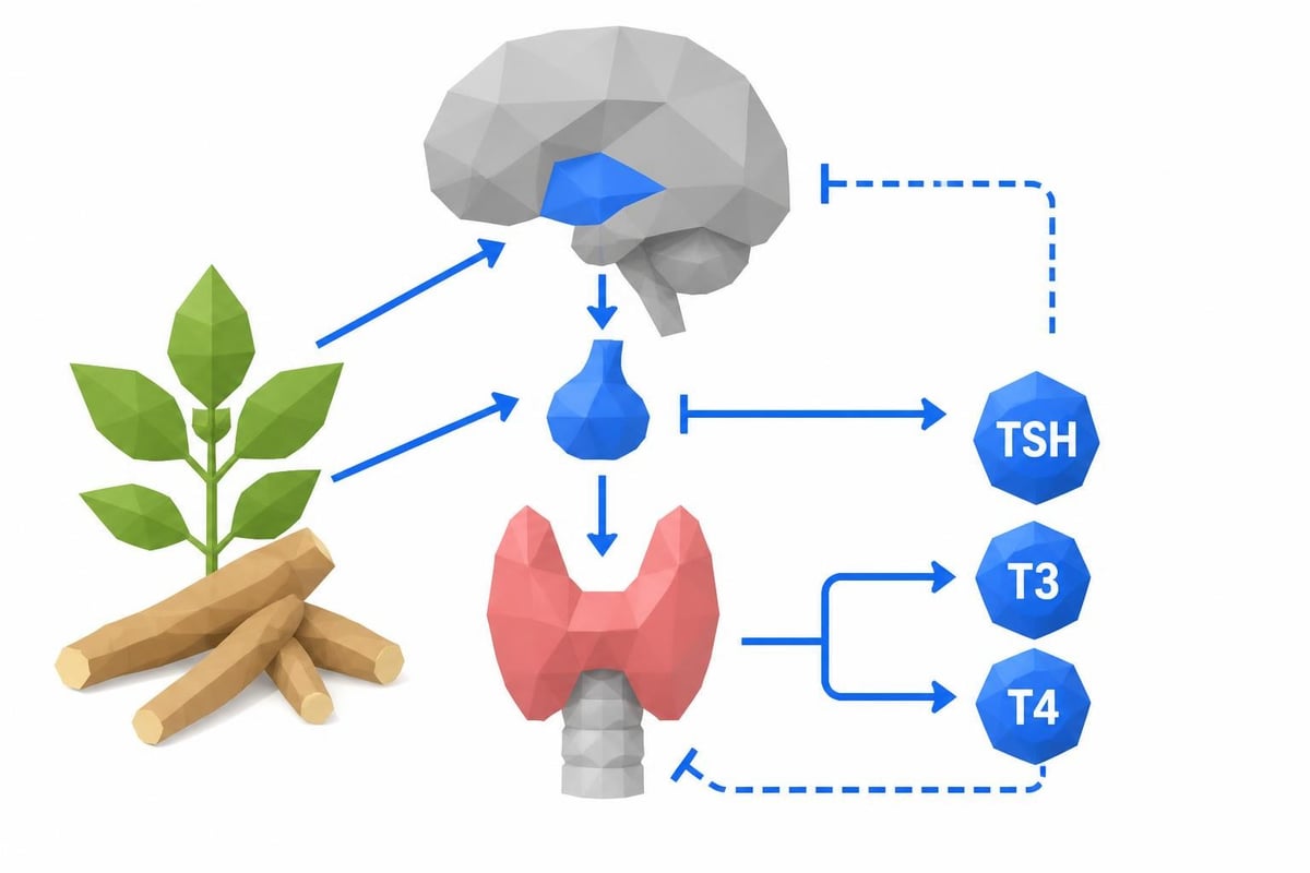Ashwagandha and thyroid hormone pathway