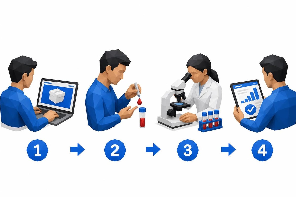 MMA testing process