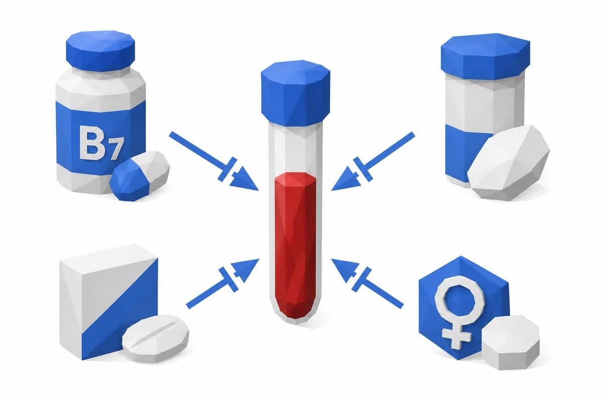 Medications affecting lab results