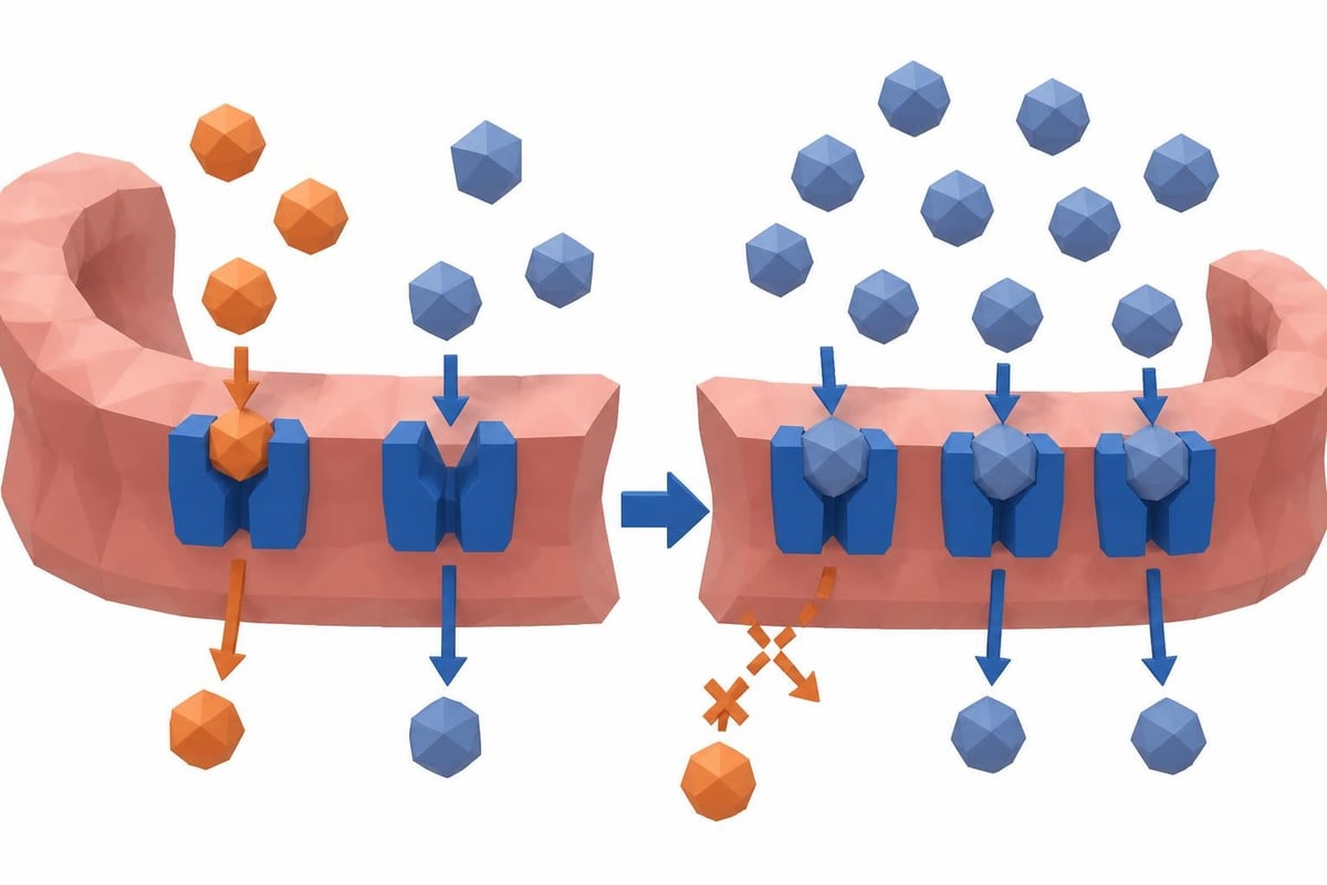 Copper and zinc absorption competition