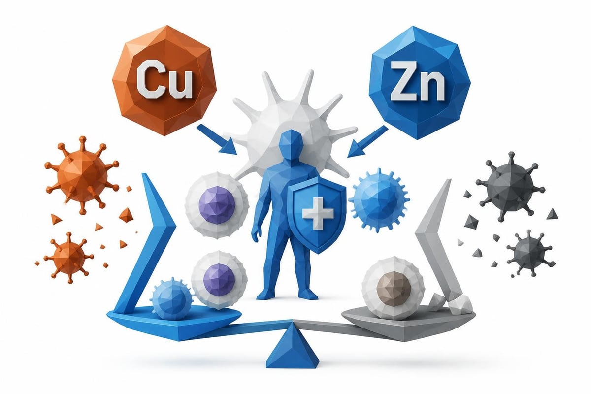 Immune system mineral balance