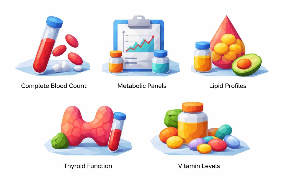 Annual blood work categories