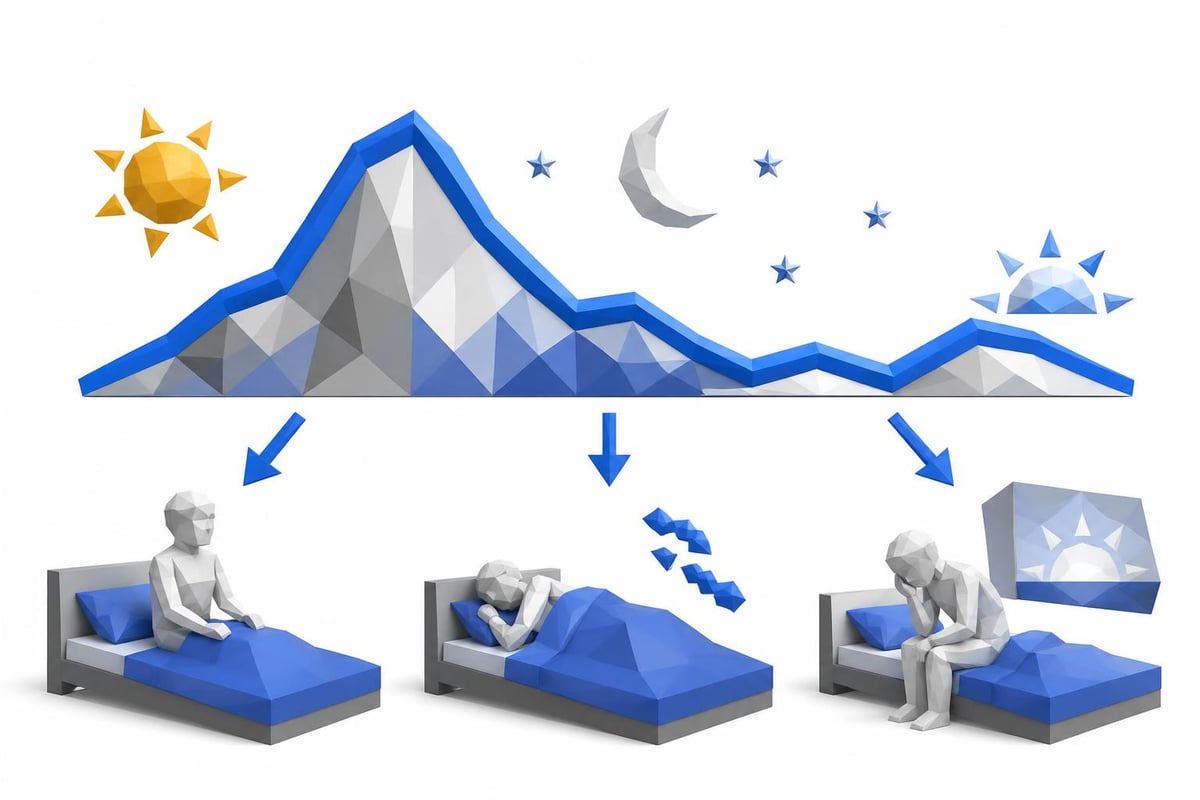 Cortisol rhythm and insomnia
