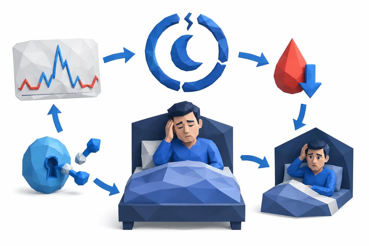Blood sugar and sleep disruption