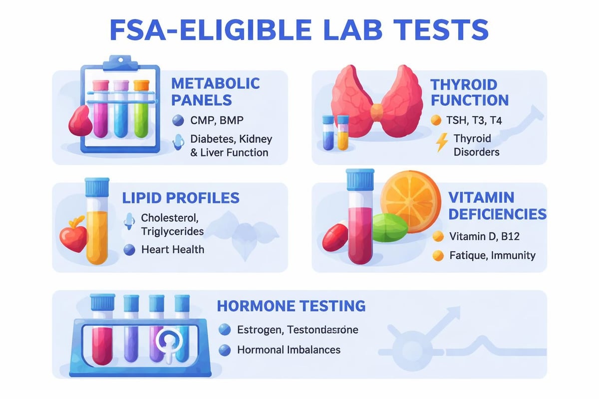 Lab test categories