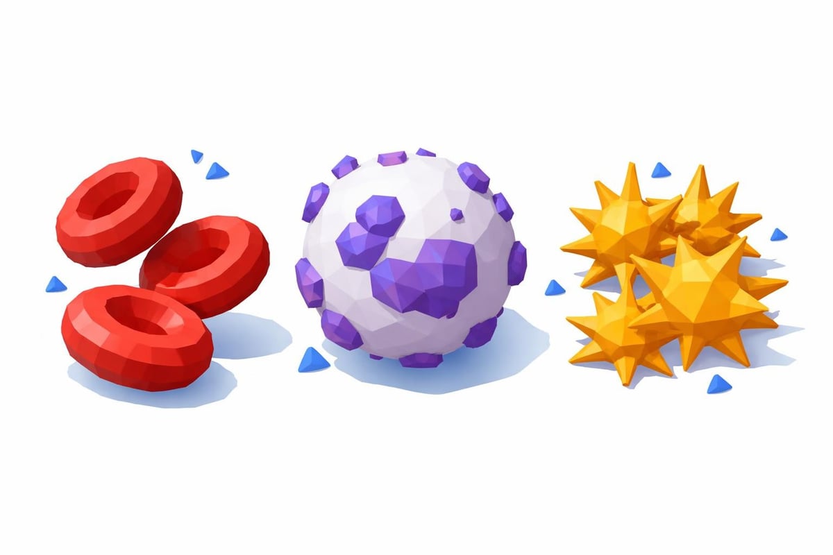 CBC blood test components