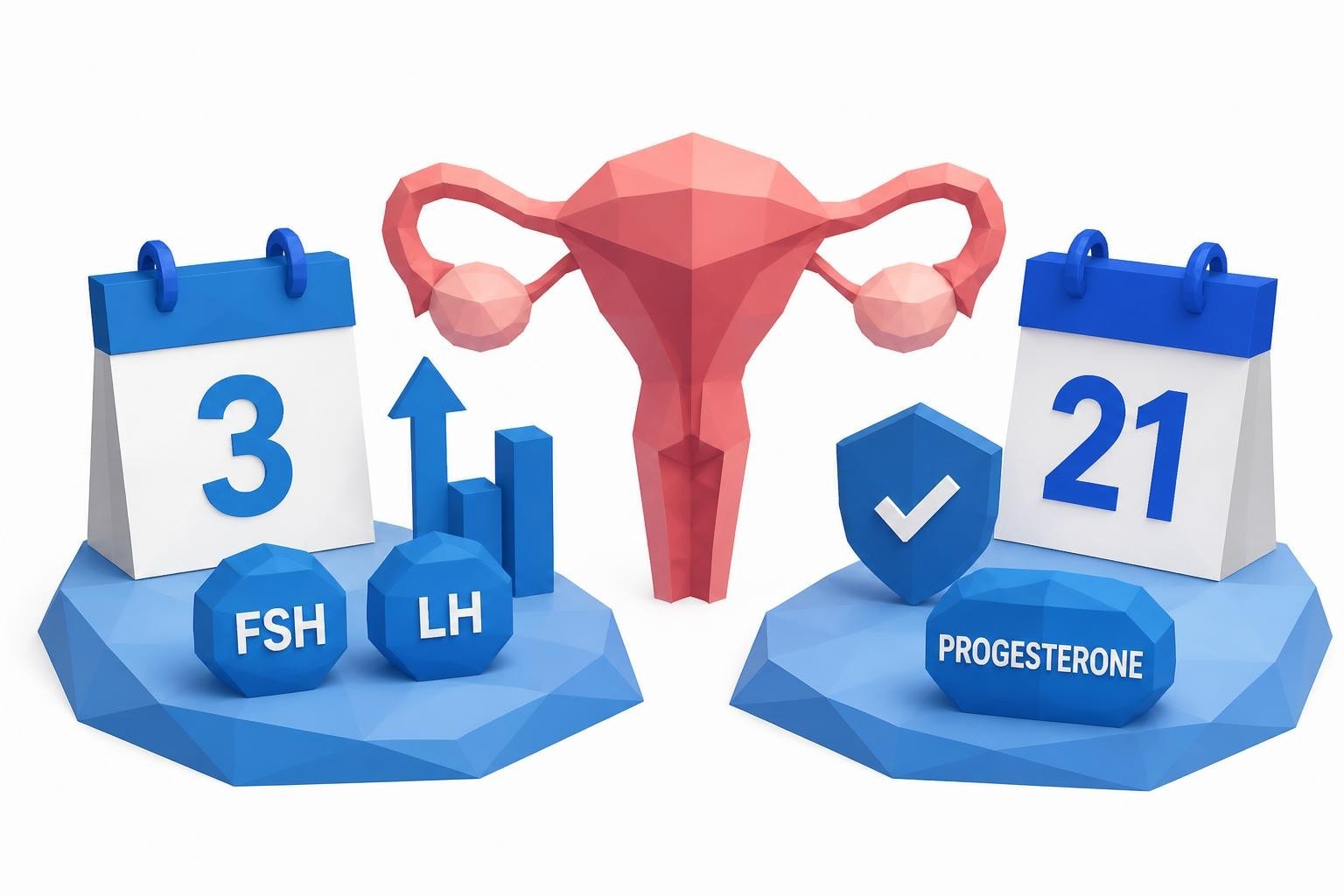 Day 3 vs Day 21 Hormone Testing: Complete Timing Guide