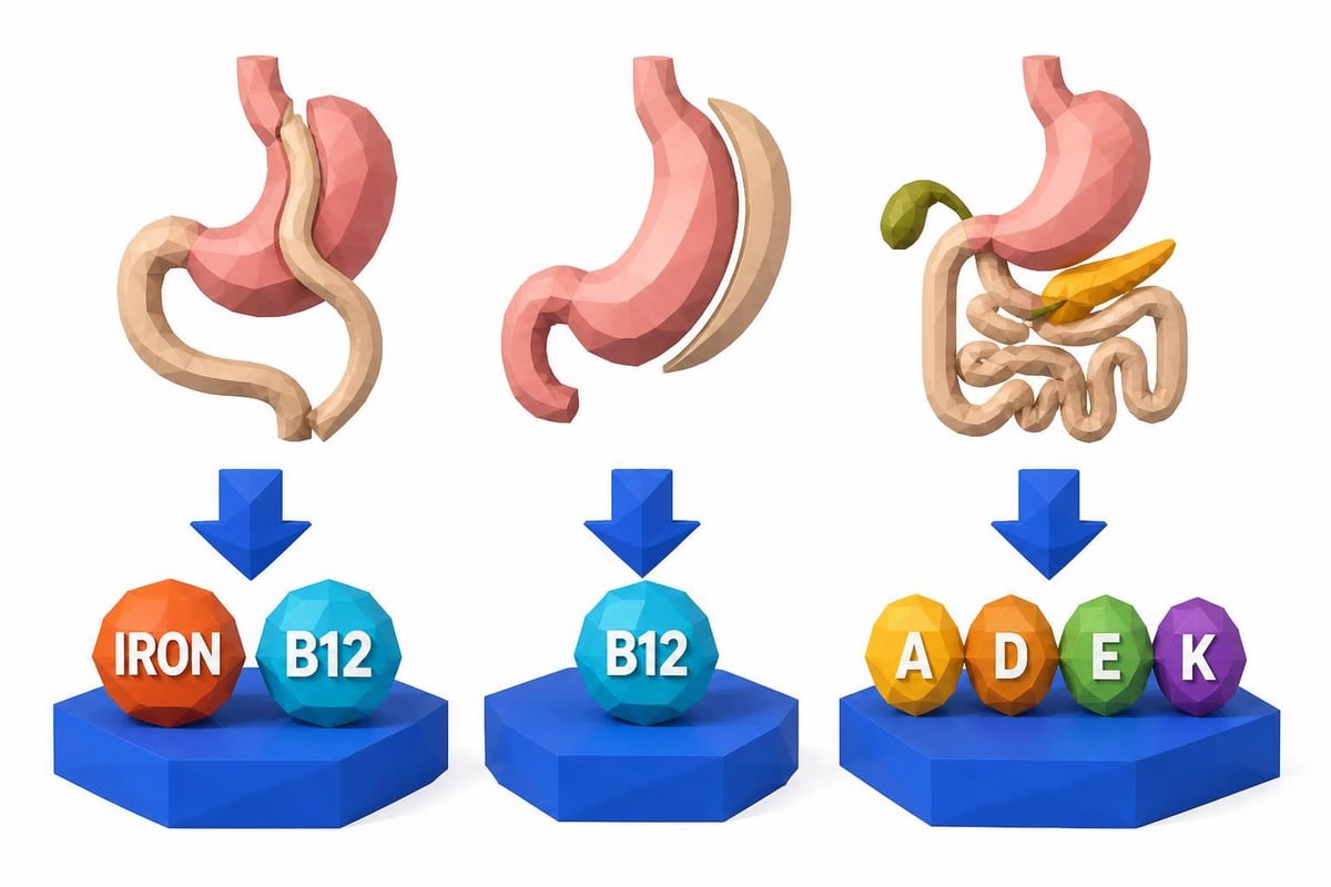 Procedure-specific deficiency risks