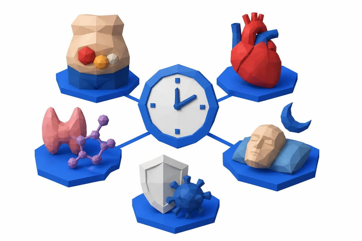 Health risks elevated by shift work