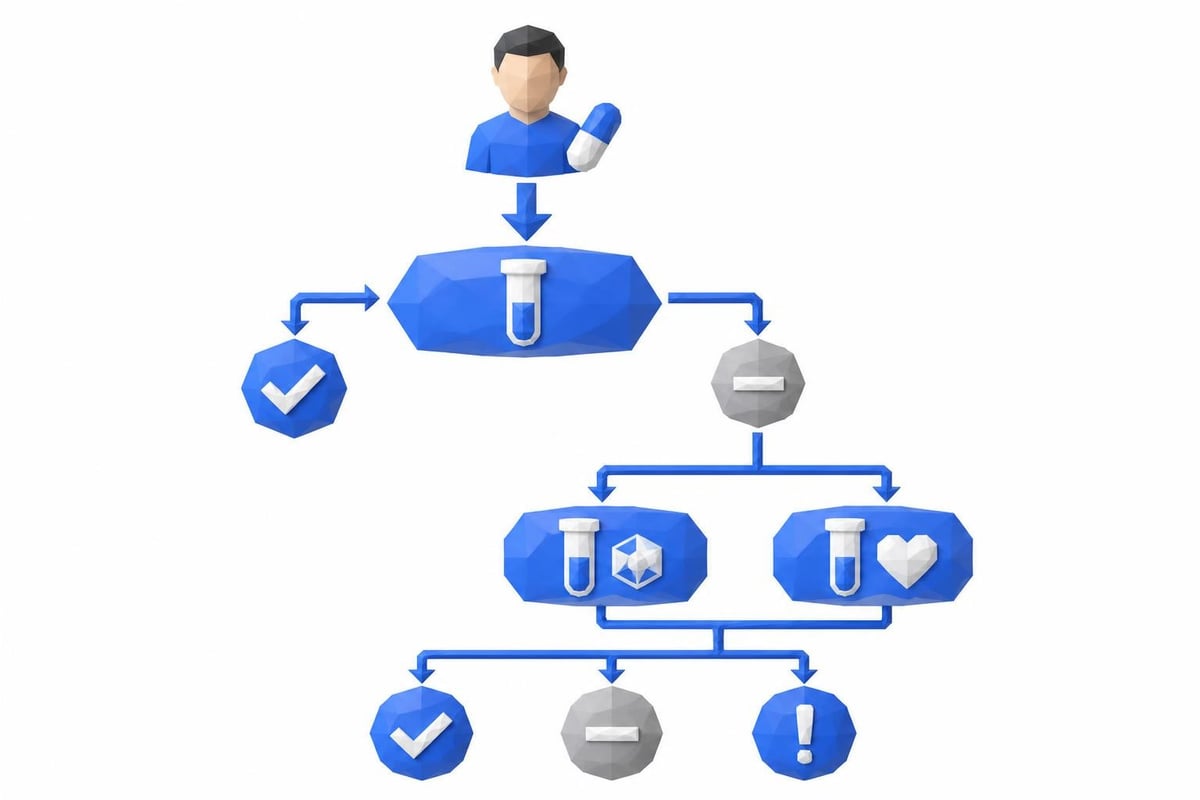 B12 testing decision pathway