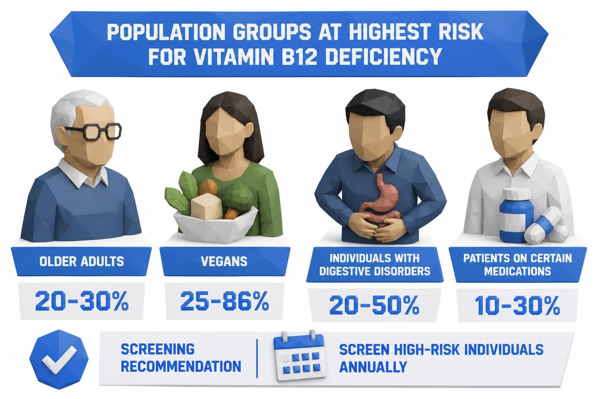 Risk factors for B12 deficiency