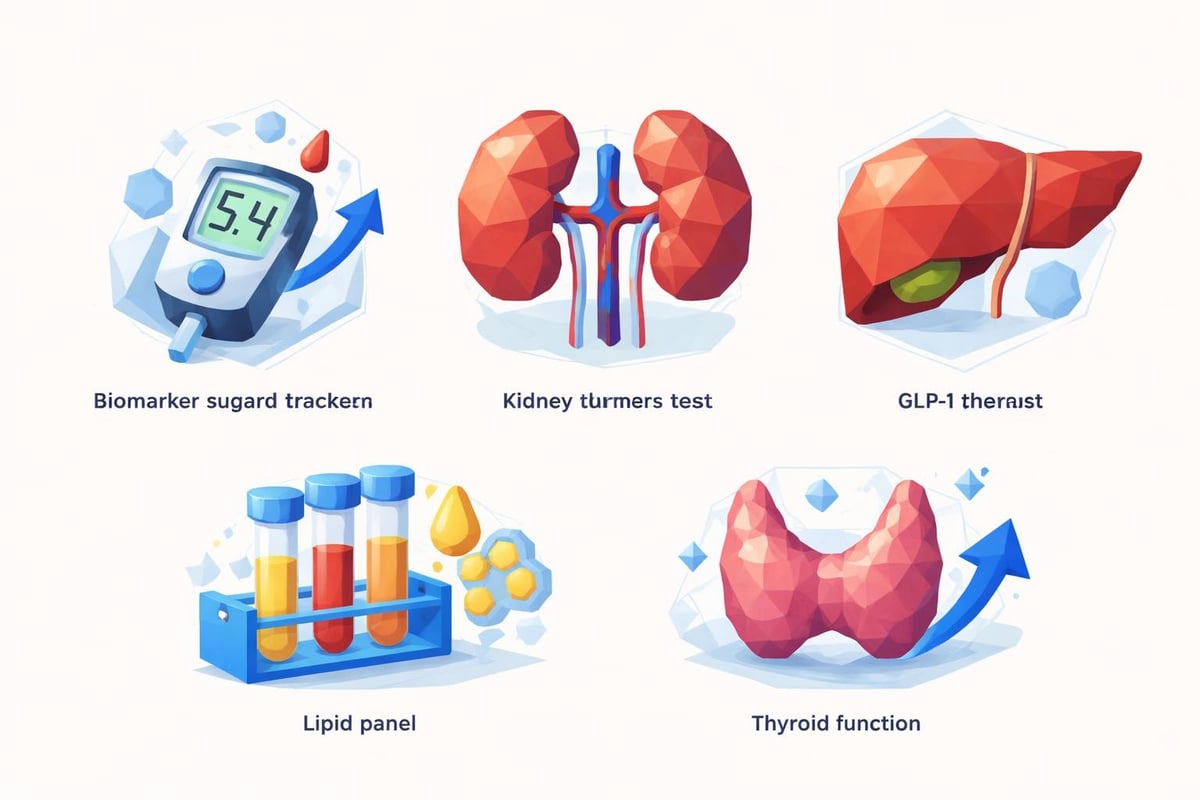 GLP-1 monitoring biomarkers