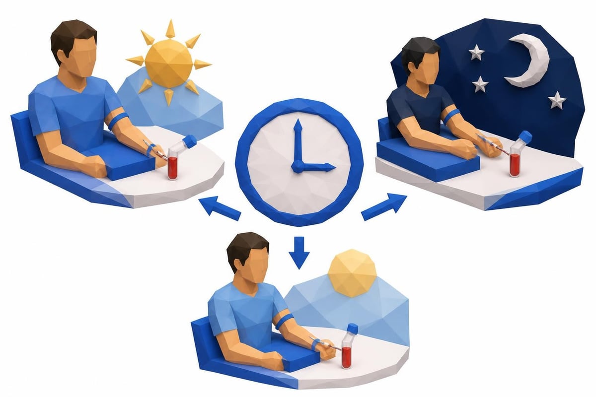 Cortisol testing timing windows