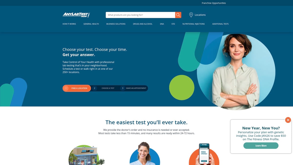 7 Best Cheap Blood Testing Near Me Options in 2026 - Any Lab Test Now