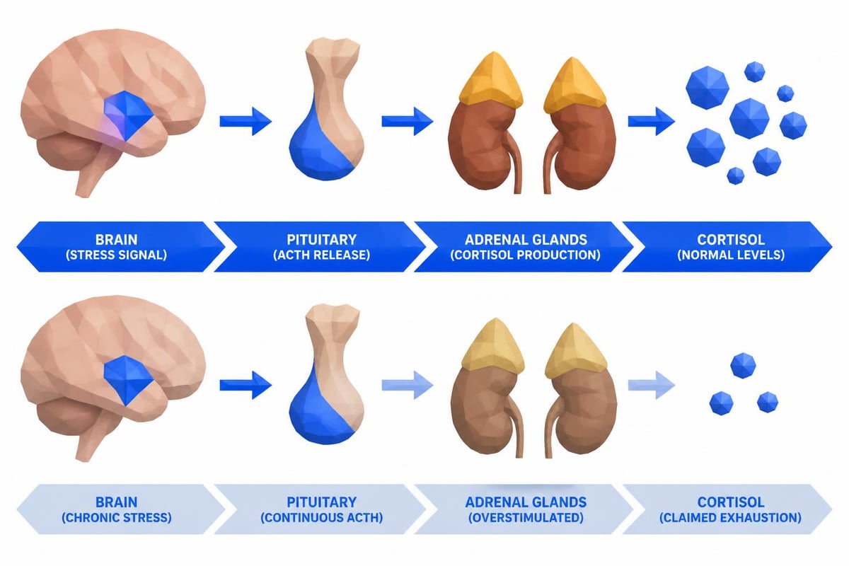 Adrenal gland function