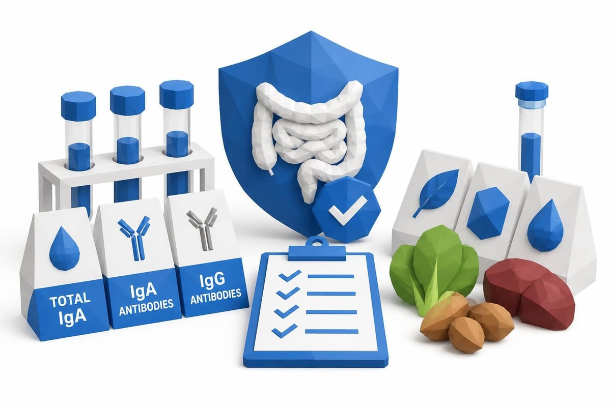 Complete celiac testing panel