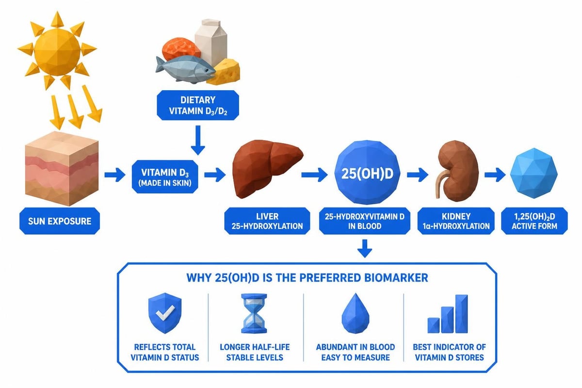 Vitamin D measurement and metabolism