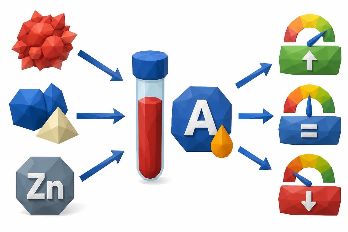 Vitamin A testing interpretation