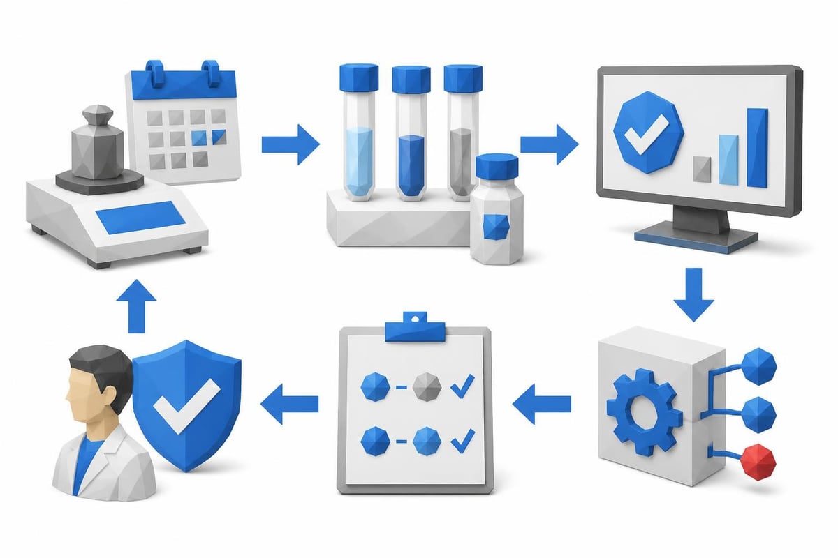 Laboratory quality control process