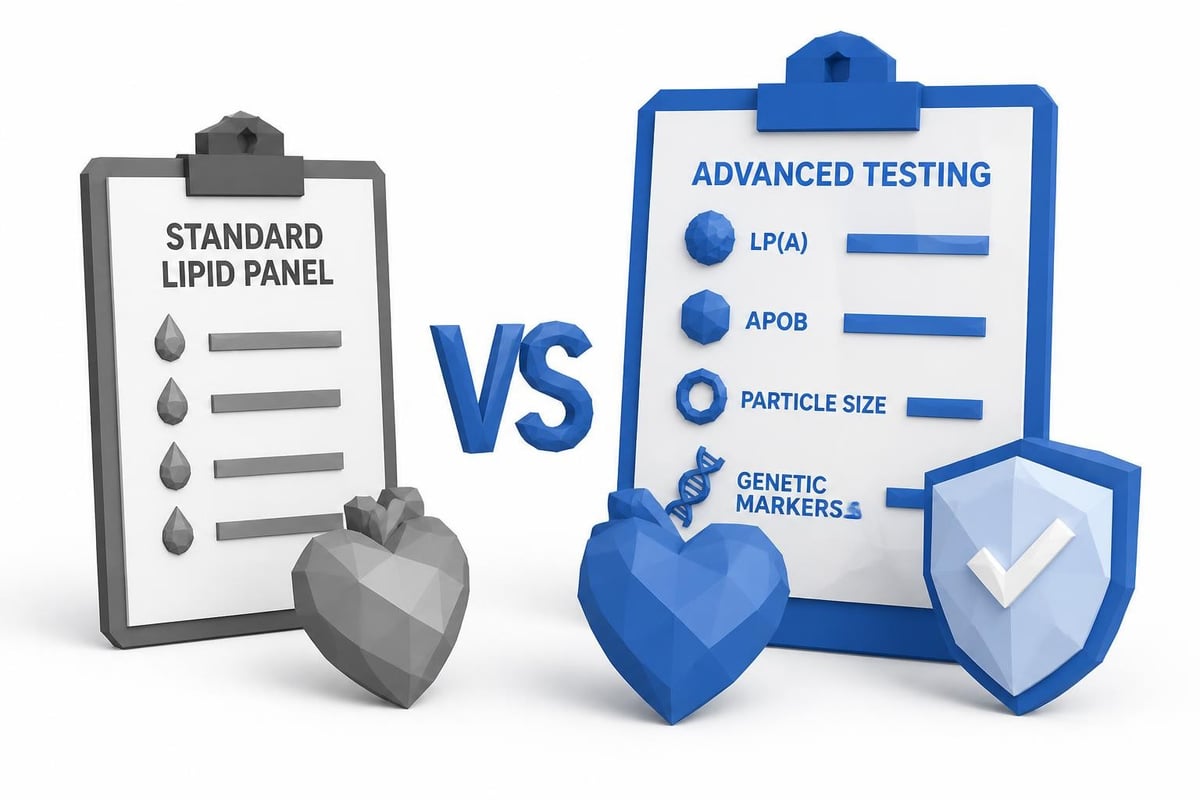 Components of comprehensive lipid testing