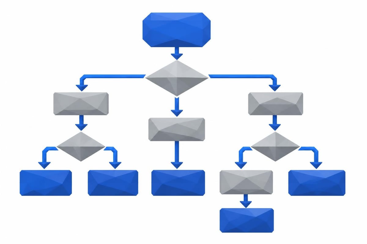 HIV test result interpretation flowchart