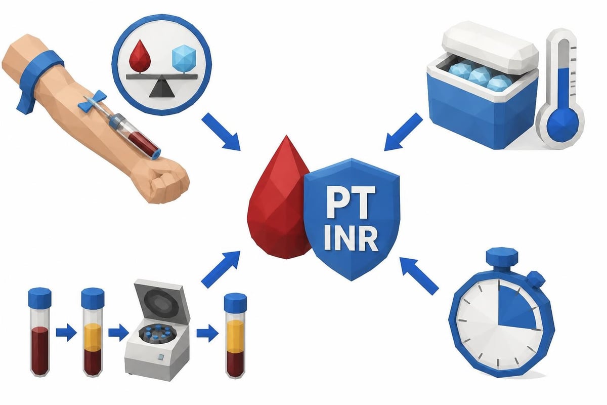 Preanalytical factors in PT INR testing